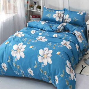 Hoge Kwaliteit Beddengoed 1 Quilt Cover + 2 Kussensloop Textiel Bed Double / Single / King / Queen Size Dekbedovertrek Comfortabel F0458 210420