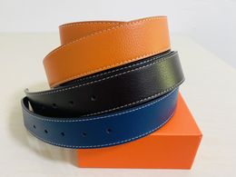 Hoogwaardige riem mode riem gladde gesp riem retro ontwerp dunne taille riemen voor mannen dames breedte 3,0 cm echte koeienhuid riemen 14 kleur