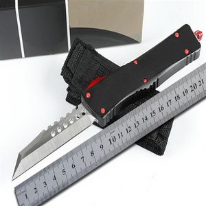 Banco de alta calidad BM cuchillo automático D2 hoja al aire libre táctico caza cuchillo plegable EDC bolsillo camping cuchillo de supervivencia BM42 UT88 221c