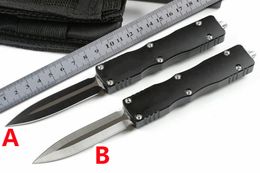 US Style D2 Blade Automatic Pocket Knife Hunting Edc Portable Jungle Fast Open Open Auto Survival Couteaux BM 3400 4600 5370 9400 UT85 Ut88 Godfather 920 110 112