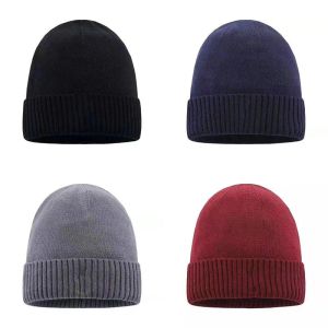 Hoge kwaliteit best verkopende Winter beanie heren dames vrijetijdsbreien polo mutsen Parka hoofddeksel cap buitenliefhebbers mode winters gebreide hoeden schedelkappen