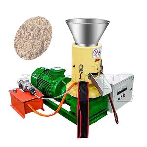 Hoge kwaliteit biomassa houtpelletiseermachine Brandstofpelletpersen Extrudeermachine Machine Hot Selling in Canada, Chili