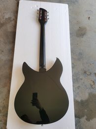 Guitare électrique Black Ri Ckenbaker de haute qualité 330, belle guitare, en stock, expédition rapide