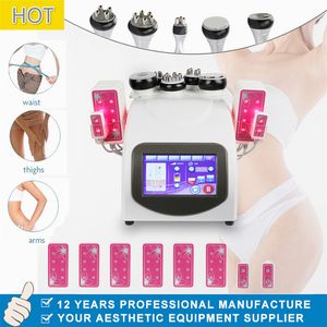 Corps de haute qualité amincissant la cavitation Rf 160Mw 8 tampons Diode Lipo Laser Machine de beauté brûlante de graisse