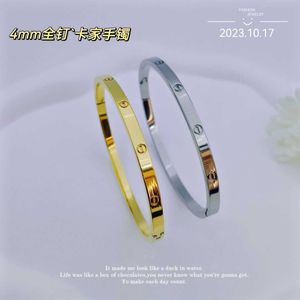 Hoogwaardige armband cartter cadeau online verkoop armband 18k niet -vervagende sieraden met gemeenschappelijke kar