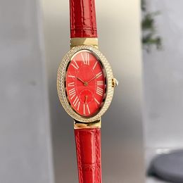 Hoge kwaliteit armbandhorloge Dames luxe horloge Designer horloge 40 * 29 mm Zwarte Romeinse wijzerplaat Roestvrij uurwerk quartz horloge horloge Diamanten horloges dames 126