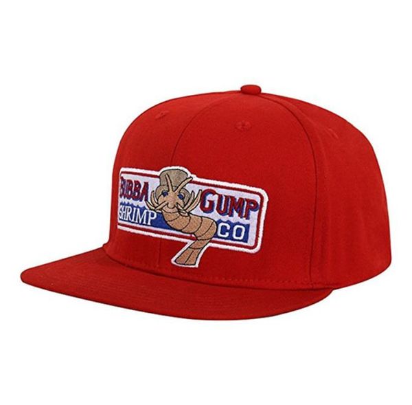 Marca de alta calidad 1994 Bubba Gump Shrimp Co Snapback Cap Cotton Baseball Cap para hombres Hip Hop Dad Hat Bone Garros9037063
