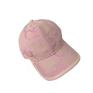 Hoge kwaliteit merk baseballpet designer heren- en dames vintage luxe canvas premium hoed