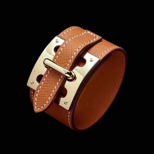 hoge kwaliteit merk sieraden lederen armband voor dames