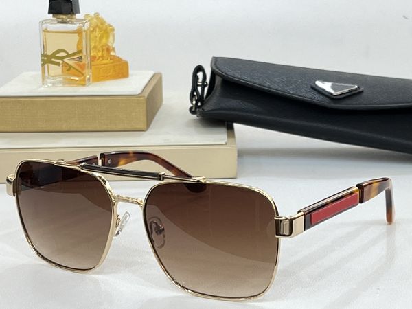 Gafas de sol polarizadas de marca de alta calidad para hombres Gafas de conducción cuadradas clásicas Gafas deportivas con espejo vintage UV400 PS12YS con estuche y caja