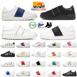 2024 plate-forme ouverte sneaker chaussures décontractées hommes femmes patins à faible multicolo