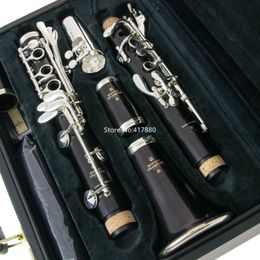 Clarinete Bb Buffet Crampon RC de alta calidad BC1114-2-0 Bb Tune madera de ébano plateado 17 teclas con estuche envío gratis