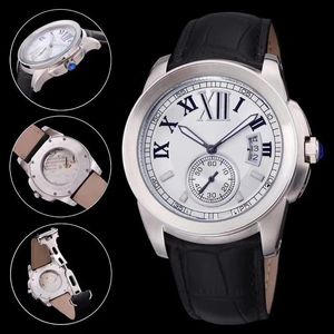 Hoge kwaliteit zakelijk ontwerper AAA horloge automatisch uurwerk Montres heren luxe achterkant uitgehold roestvrij staal lichtgevend waterdicht u1top saffierglas