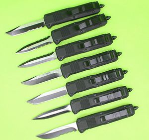 Papillon de haute qualité C07 petit couteau tactique automatique 7 modèles de lames en option EDC poche camping en plein air randonnée couteaux de survie avec sac en nylon