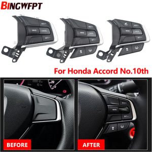 Interruptor de botón de alta calidad para Honda Accord No.10th 2018-2022, Control de crucero, volante multifunción, accesorios para coche, derecha