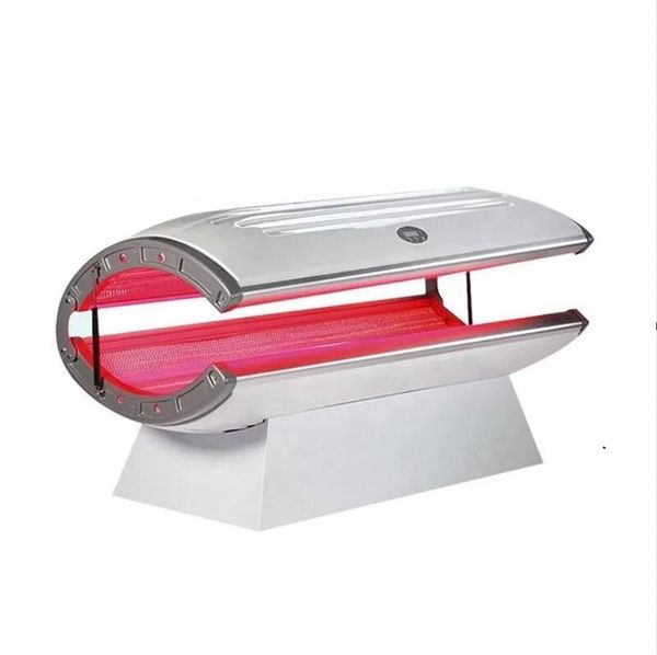 Cápsula de alta calidad Terapia LED Cabina de blanqueamiento infrarrojo rojo Spa Pdt Rejuvenecimiento de la piel Arrugas Eliminación de pigmentos del acné Máquina de belleza