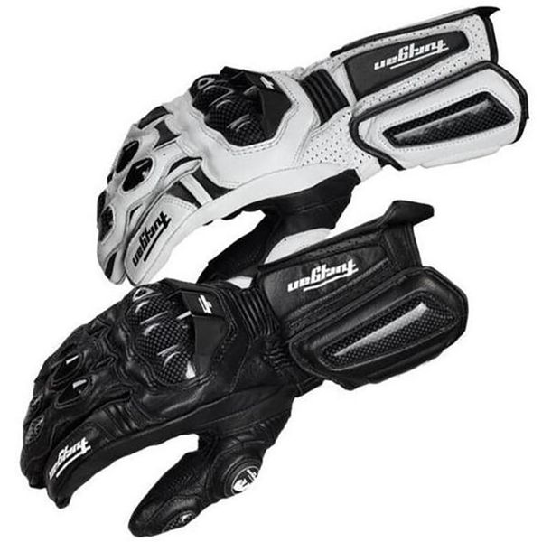 Guantes de motocicleta de fibra de carbono de alta calidad, Guantes de cuero para hombres, Guantes de carreras para ciclismo, Guantes para Moto 232K