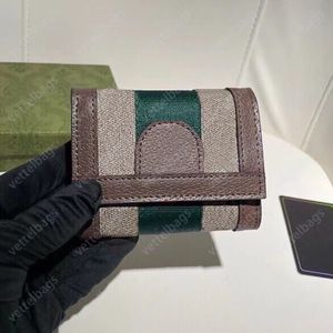 Hoogwaardige kaarthouders unisex Fashion Clutch Bags Mini Pu Leather Artwork Wallet Vintage Card Purse Women Practical Wallets Men Classic