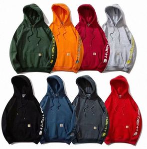 Alta calidad Carhart diseñador sudadera con capucha hombres sudadera Tech Fleece suéter con capucha sudadera con capucha mujer jersey chaqueta sudaderas sueltas Diseño transpirable Carharttlys 12