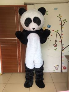 Costume de mascotte de Panda adulte de personnage de dessin animé de haute qualité à vendre, costume de mascotte de déguisement pour la fête livraison gratuite