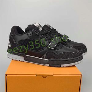 2024 zomer ademend klassieke luxe heren dames casual schoenen witte liefhebbers trainer designer sneakers afdrukken laag uitgesneden groen rood zwart witte hardloopschoen 36-45 Y39