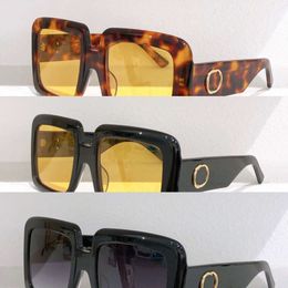 Lunettes de soleil œil de chat de haute qualité pour femmes, lunettes de soleil de styliste GG0783S en polycarbonate rétro vacances décontractées pour femmes
