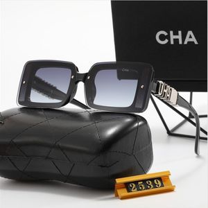 Haute qualité canal rond haut Ch Original hommes célèbre classique rétro marque lunettes Design de mode femmes lunettes de soleil