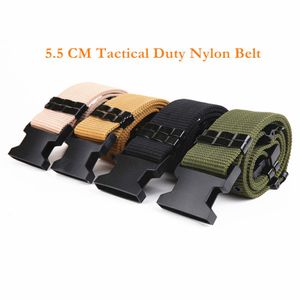 Haute Qualité Pas Cher 3 Couleurs S À L'extérieur Ceinture Tactique Armée Combat Épaississement Ceintures 5 5 CM Ajuster D'urgence Rigger Survie Taille Bel2444