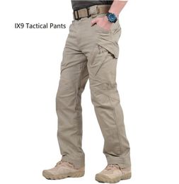 Hoge Kwaliteit Goedkope IX9II Stad Cargo Combat Tactische Broek Mannen Leger Trainingsbroek IX7 Katoenen Pocket Paintball Casual Broek1095979