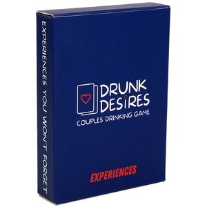 Hoge kwaliteit goedkope groothandel bordspellen dronken verlangens ervaringen versie koppels drinken kaartspel voor volwassenen liefhebbers date night bordspel beste cadeau