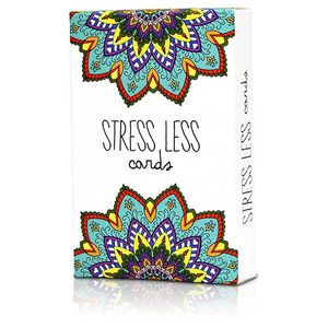 Hoge kwaliteit goedkope groothandel distributeur van bordspellen Sunny Present Stress Less Cards Game Original Deck 50 Mindfulness Meditatie Oefeningen