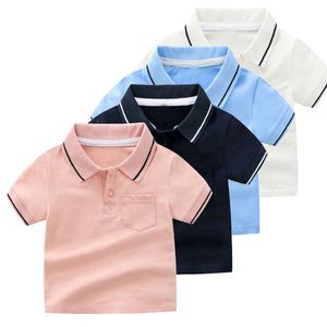 Hoge kwaliteit kinderen zomerkleding groothandel katoenen blanco shirts kinderen kinderkleding met korte mouwen Baby Little