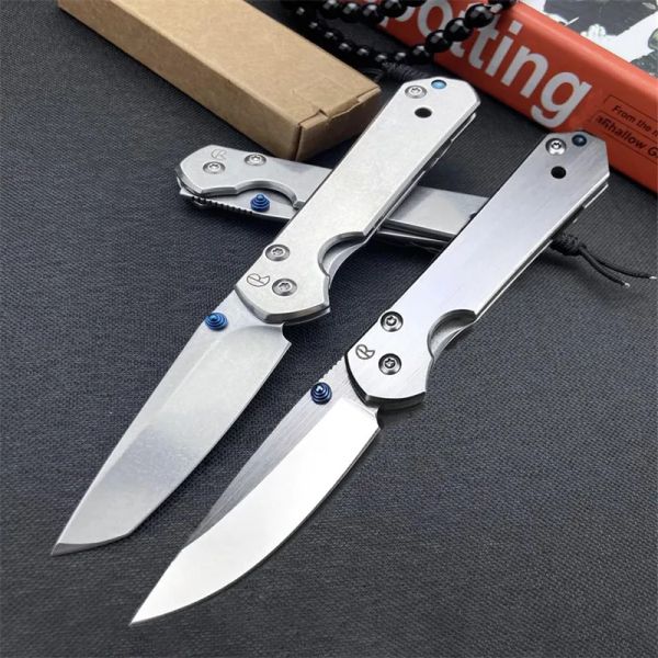 Chris Reeve de alta calidad Sebenza 21 Cuchillo plegable Tanto/Blade Sharp 420 Handles de acero L21-1000 Campos de caza Survival Knives EDC Herramientas 3300 3200 940 9400 5370