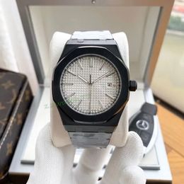 Hoogwaardige klassieke Designer Mens Watch roestvrij staal Automatische mechanische beweging Watch 42 mm Montre de Luxe Fashionable Luxueuze Heren Business Watch