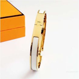 Hoogwaardige klassieke mode -armband Designer Designeloze stalen armbanden 17 cm 8mm 12mm Gold Bracelet Brand For Men Valentine's Gift Sieraden Designer For Women Teacher