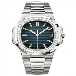 Montre homme classique de haute qualité mouvement automatique montre de luxe pour homme montre-bracelet en acier inoxydable montres mécaniques 007297l