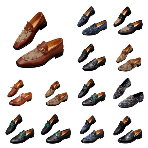 Haute qualité classique hommes chaussures décontracté Penny mocassins chaussures de conduite mode mâle confortable chaussures en cuir hommes paresseux gland chaussures habillées 38-45