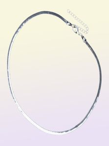 Hoge Kwaliteit Sleutelbeen Blade Verklaring Vrouwen Goud Sier Kleur Stainls Staal 35 + 5 cm Choker Ketting Chain8097208