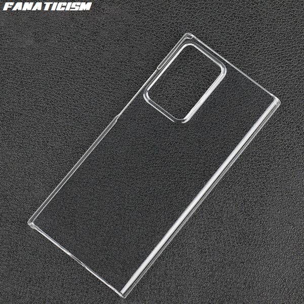 Vente en gros Hard PC Clear Case pour Samsung Galaxy S23 S22 S21 S20 S10 S9 S8 Note 20 10 9 Plus Ultra FE Lite Plastique Brillant Cristal Couverture de Téléphone Transparent Shell