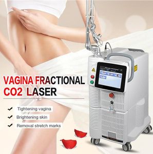 Máquina fraccional láser Co2 Tubo RF vertical Longitud de onda de 1060 nm Cicatrices Arrugas Eliminación de estrías Apriete la vagina Estiramiento facial Rejuvenecimiento de la piel Equipo de seguridad