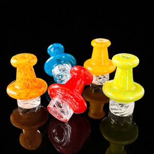 Rook Accessoire Cycloon carb cap Dome met draaiende luchtgat Caps voor Terp Pearl Quartz Banger Nail Waskolf Enai Dab Rig