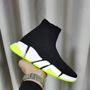 Hoogwaardige paar Luxe designer Sock Boots Men Sport Fashion Sneakers Spring herfstpaar unisex platform dames schoenen