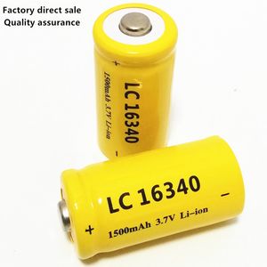 CR123A 16340 1500MAH 3 7V Oplaadbare lithiumbatterij Hoge snelheid opladen