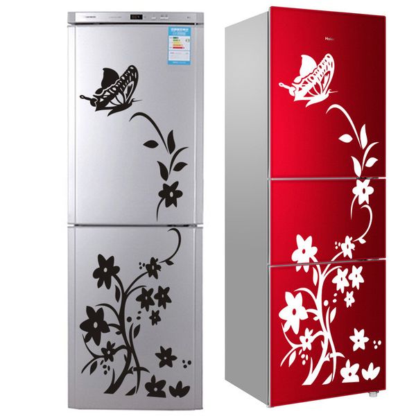 Adhesivo para refrigerador creativo de alta calidad, pegatinas con patrón para pared, papel tapiz decorativo para el hogar