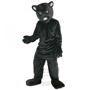 Costume de mascotte panthère léopard noir personnalisé de haute qualité vêtements de performance de carnaval Anime
