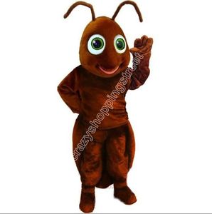 Costume de mascotte de petite fourmi personnalisé de haute qualité, robe fantaisie à thème de noël, vêtements publicitaires, tenue de soirée