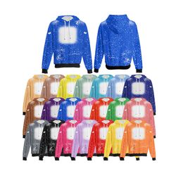 Hoge kwaliteit aangepast logo VS maat Unisex lange mouw Pullover hoodie heren 100% polyester sublimatie blank Faux Bleach hoodies 1113