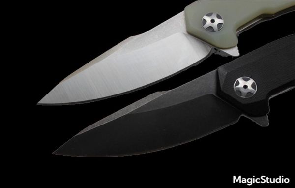 Matériau de lame de couteau pliant de singe de haute qualité 440chandle G10out-out de chasse à la chasse à la chasse
