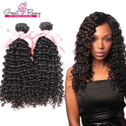 Full Cuticle faisceaux de cheveux brésiliens Bleachable Curly Wave extensions de cheveux humains pas cher brésilienne cheveux vierges bouclés Bella Greatremy Factory