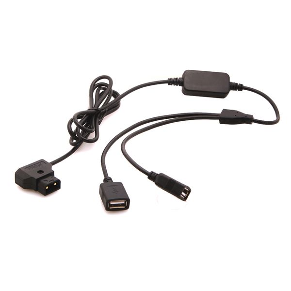 Câble adaptateur d'alimentation cc 5V 2A DC de haute qualité mâle à double USB femelle/1 pièces